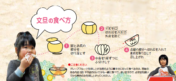 文旦の食べ方